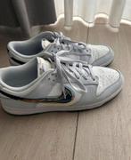 Nike Dunk Low 3D Swoosh - Sneakers, Ophalen of Verzenden, Zo goed als nieuw, Wit, Sneakers of Gympen
