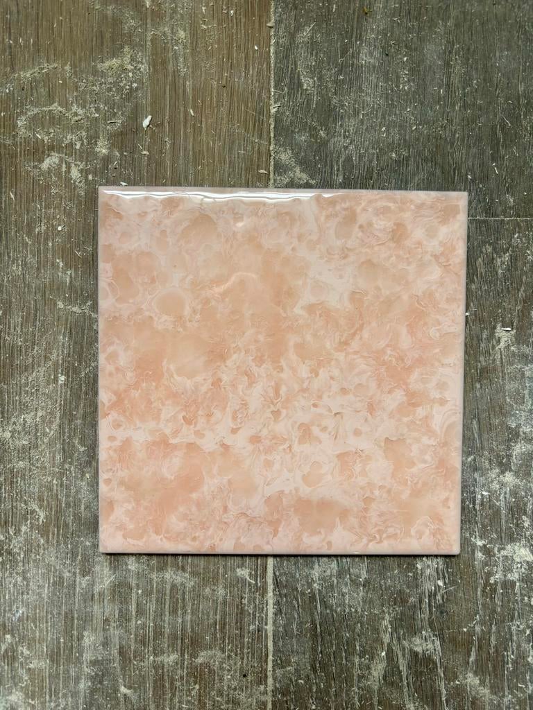 Vintage tegels 15x15 cm voor toilet of badkamer (2,5 m²), Doe-het-zelf en Verbouw, Tegels, Ophalen, Nieuw, Minder dan 20 cm, Minder dan 20 cm