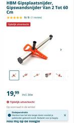 HBM Gipsplaatsnijder 2-60cm, Ophalen of Verzenden, Nieuw