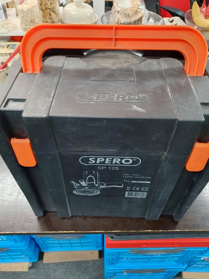 Spero SP125 1200W Betonfrees, Doe-het-zelf en Verbouw, Gereedschap | Freesmachines, Gebruikt, Elektrisch, Betonfrees, Ophalen