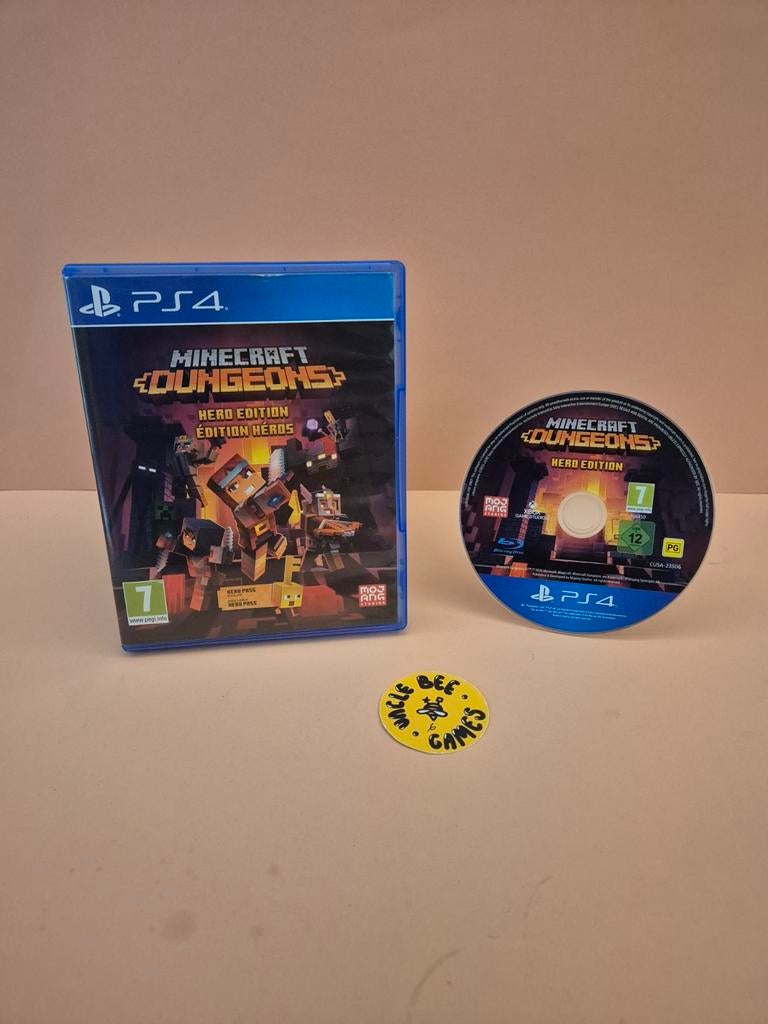 Minecraft Dungeons Hero Edition, Avontuur en Actie, Mojang Studios, Stockholm, Zweden, Zo goed als nieuw