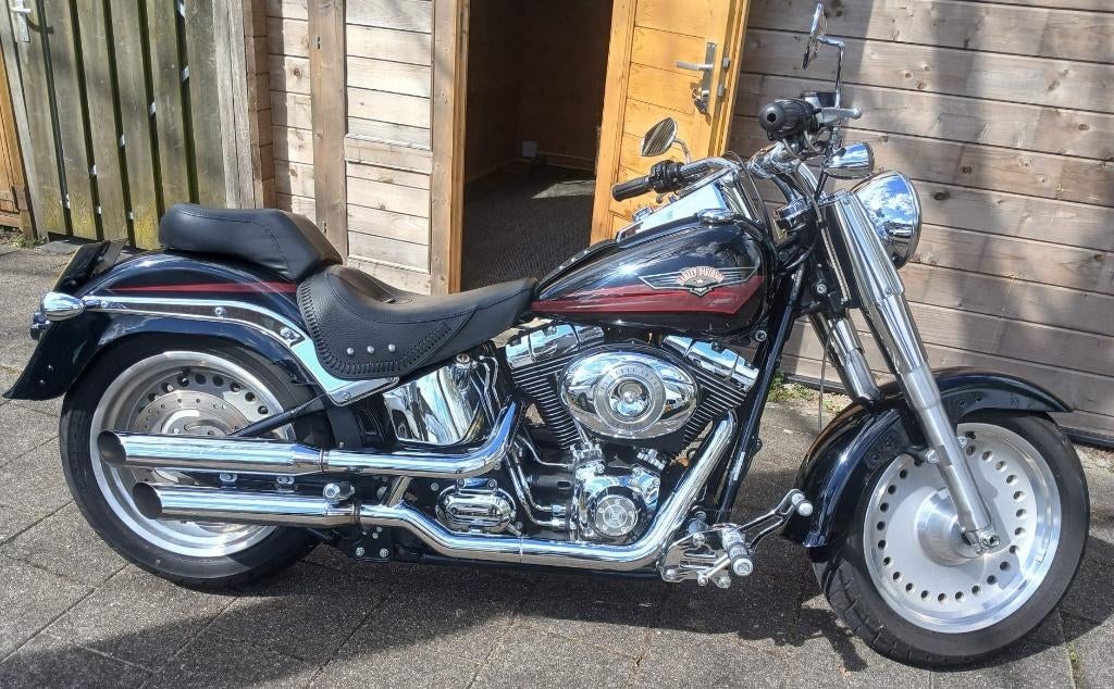 Harley Davidson Fat Boy FLSTF 2007 1e eigenaar, Motoren, Motoren | Harley-Davidson, 2 cilinders, Motorrijbewijs A, Gebruikt, Particulier