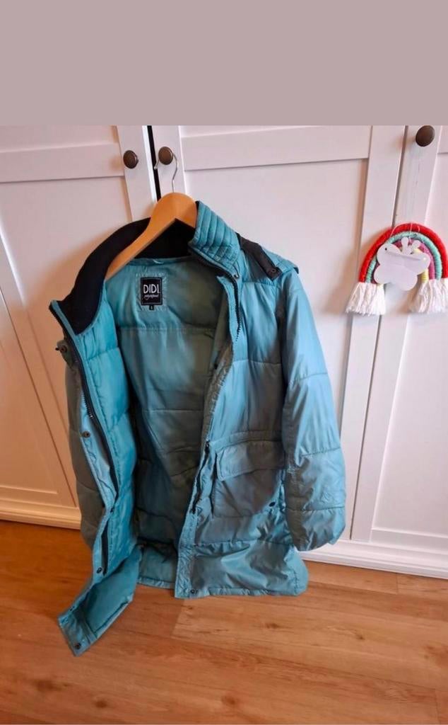 DIDI Dames Winterjas - Maat M - Zo goed als nieuw, Maat 38/40 (M), Blauw, DIDI, Ophalen of Verzenden