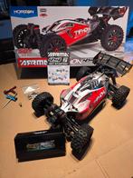 Arrma Typhon 3S BLX 4x4 buggy met accu, Ophalen of Verzenden, Auto offroad