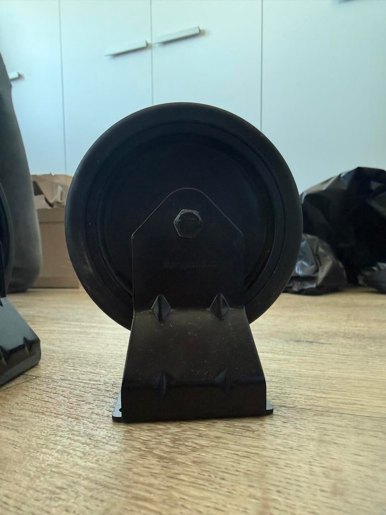 Zwarte wielen 12cm voor IKEA IVAR kasten, Doe-het-zelf en Verbouw, Ophalen, Gebruikt
