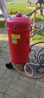HBM SBC 28 Straalketel met Afzuiging – Compleet met Pistool, 100 liter of meer, Ophalen