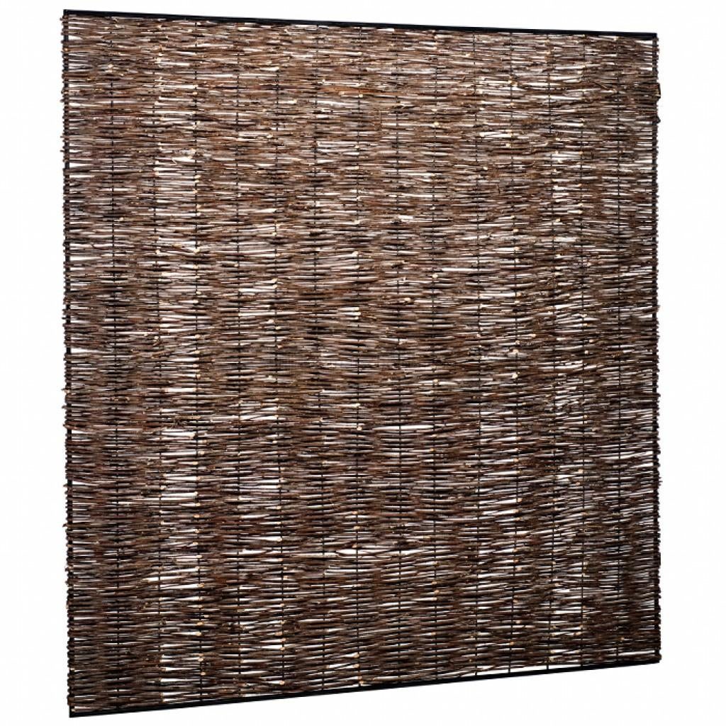 Wilgentenen schuttingen in stalen frame!!, Ophalen, Overige materialen, 1 tot 2 meter, Minder dan 3 meter