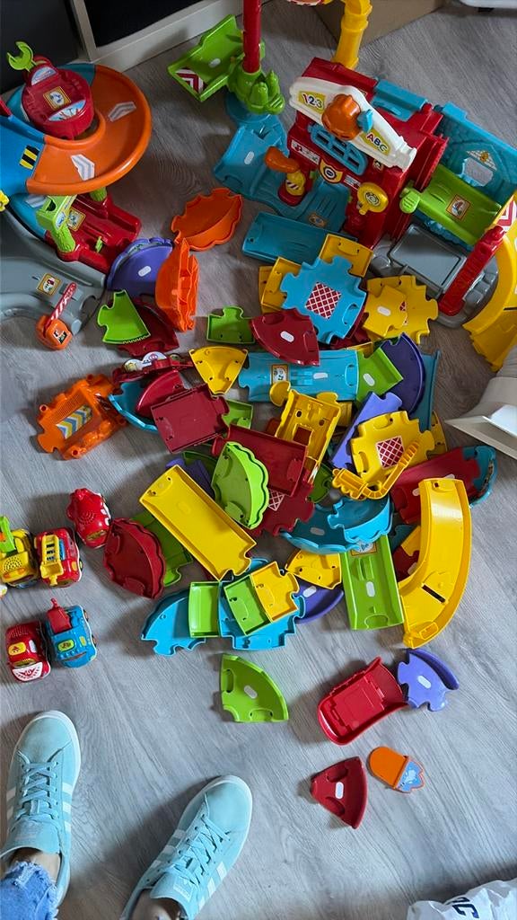 VTech Toet Toet Auto's en Vliegtuig Speelset, Ophalen, Gebruikt, Jongen of Meisje
