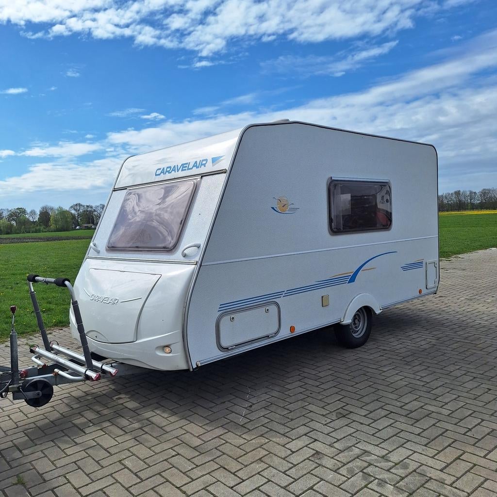 Caravelair Antarès 400 Luxe, Voortent, Bovag 2025, Douche, Schokbreker, Treinzit, 500 - 750 kg, Caravelair