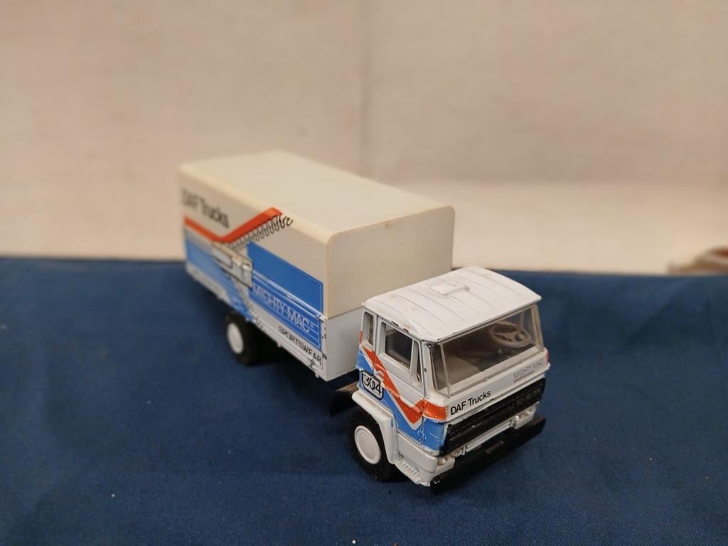 Lion Car, DAF 2300 (Parijs-Dakar no. 304), Hobby en Vrije tijd, Ophalen of Verzenden, Nieuw, Bus of Vrachtwagen, Lion Toys