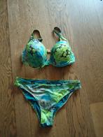 Nieuwe  groene Sapph bikini met glittertjes 80 E + slip L, Nieuw, Ophalen of Verzenden, Sapph, Bikini