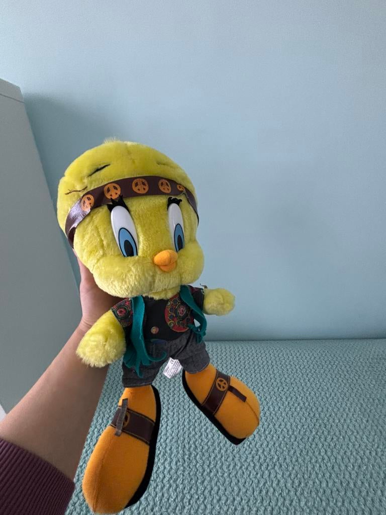 Vintage Tweety Bird knuffel uit 1998., Kinderen en Baby's, Speelgoed | Knuffels en Pluche, Verzenden, Zo goed als nieuw, Overige typen