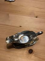 Zilveren Sauskom met Onderzetter, Ophalen of Verzenden, Zilver