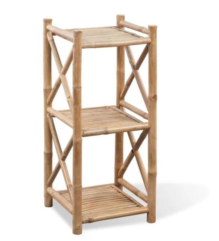 NIEUW | Handdoekrek rekje rek bamboe 3 laags! GRATIS BEZORGD, Huis en Inrichting, Badkamer | Badtextiel en Accessoires, Nieuw