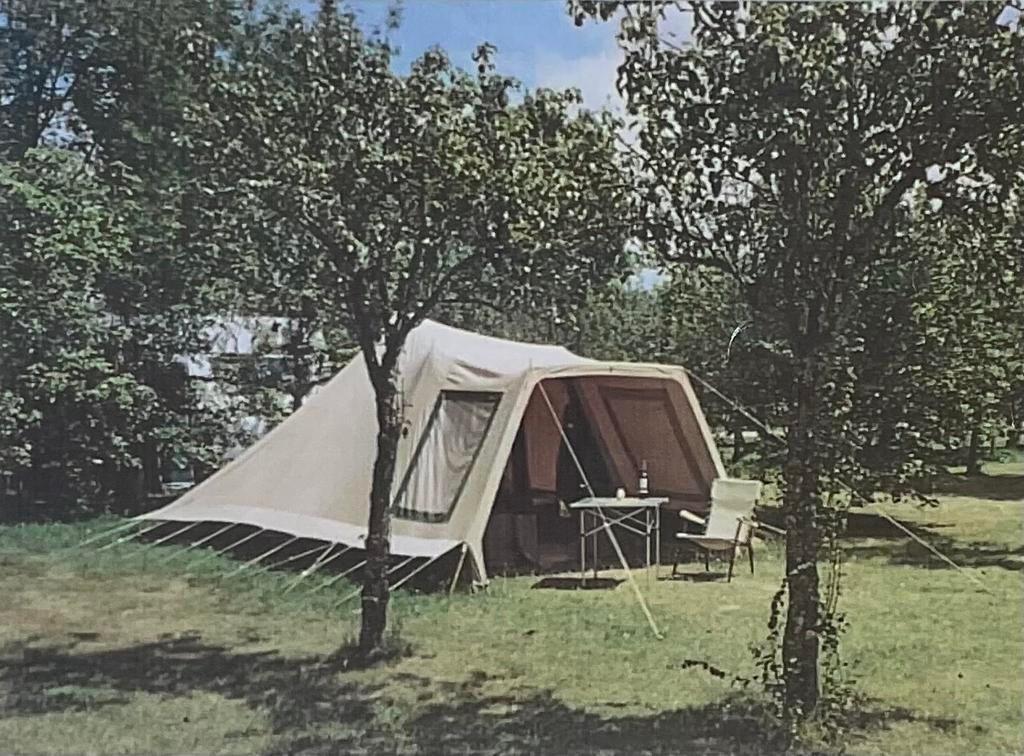 De Vrijbuiter Stormvogel 4-persoons pyramidetent, Caravans en Kamperen, Ophalen, Zo goed als nieuw, Tot en met 4