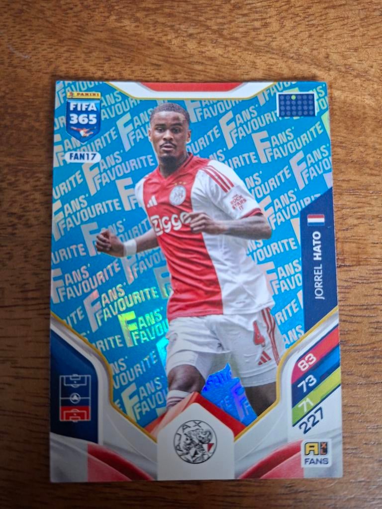Panini Fifa kaart adrenalyn XL 365 fan bleu 10 t/m 19, Ophalen of Verzenden, Zo goed als nieuw, Meerdere plaatjes