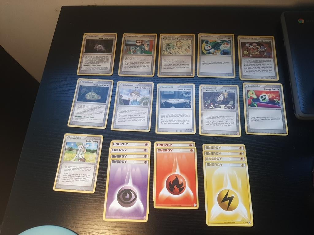 Pokémon Trainer en Energy Kaarten Collectie 2005-2009, Ophalen of Verzenden, Gebruikt, Meerdere kaarten