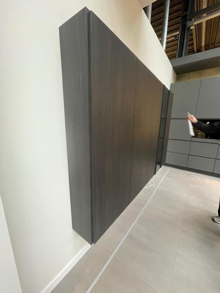 Showmodel Nova Mobili Living System Wandkast Kast 333x263, Ophalen of Verzenden, Zo goed als nieuw, Minder dan 150 cm, Nova Mobili