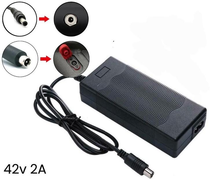 36v 42V 2A oplader voor elektrische fietsen steps etc, Fietsen en Brommers, Fietsaccessoires | Fietsaccu's, Ophalen of Verzenden