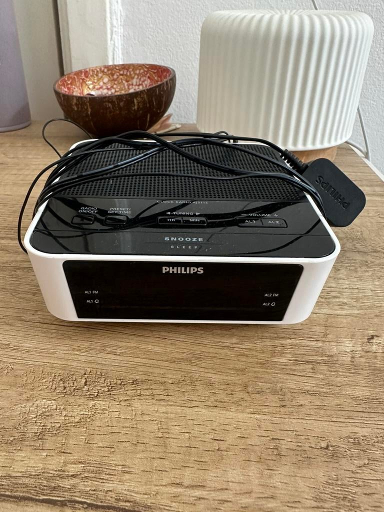 Philips radio wekker, Ophalen of Verzenden, Zo goed als nieuw, Digitaal