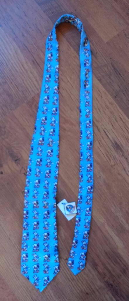 mickey mouse stropdas (nieuw), Ophalen of Verzenden, Nieuw, Blauw, Met patroon