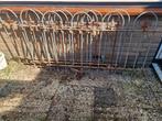 Metalen tuinhekjes  en toebehoren, Tuin en Terras, Tuinhekken en Hekwerk, Ophalen of Verzenden, Gebruikt, IJzer, Sierhekwerk