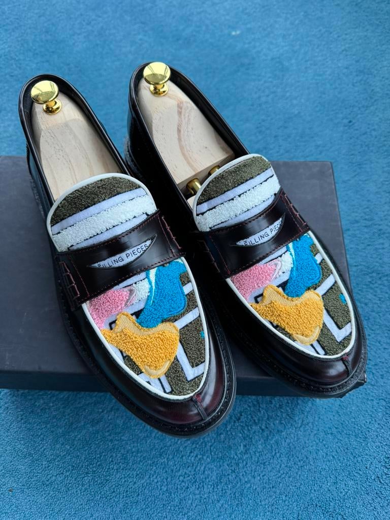 NIEUW Filling Pieces Loafers 2.0 Ox Bordeaux EU44, Kleding | Heren, Schoenen, Loafers, Overige kleuren, Verzenden, Nieuw