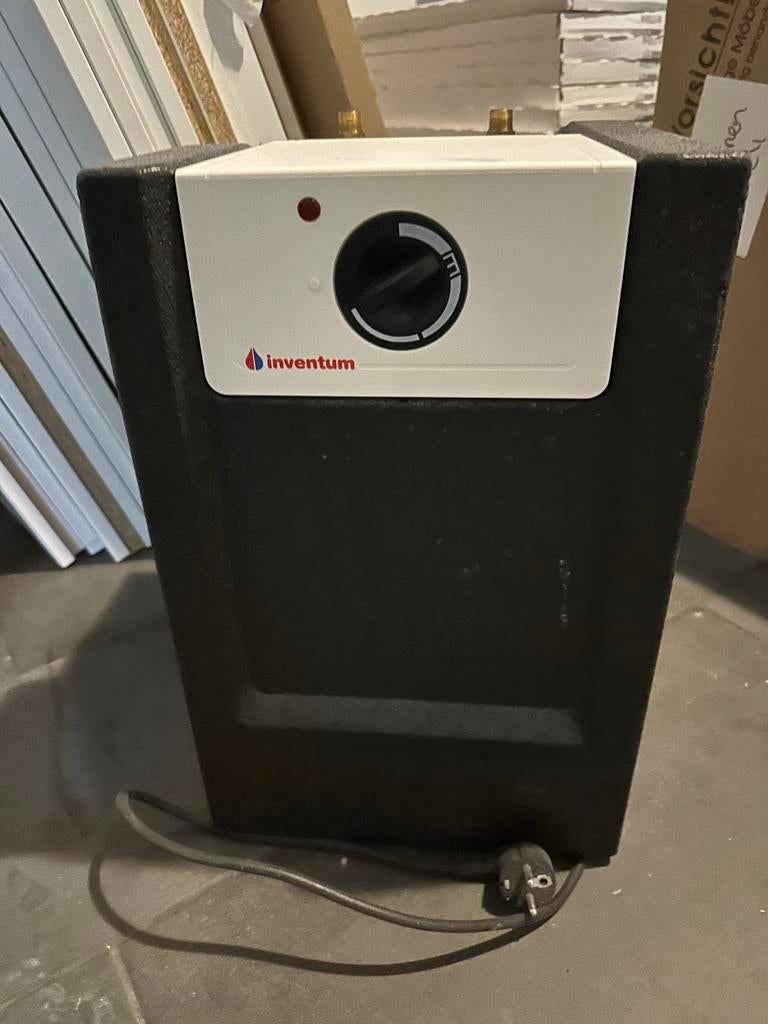 Inventum Q15 boiler 15 liter, Ophalen, Gebruikt, Boiler, Minder dan 20 liter