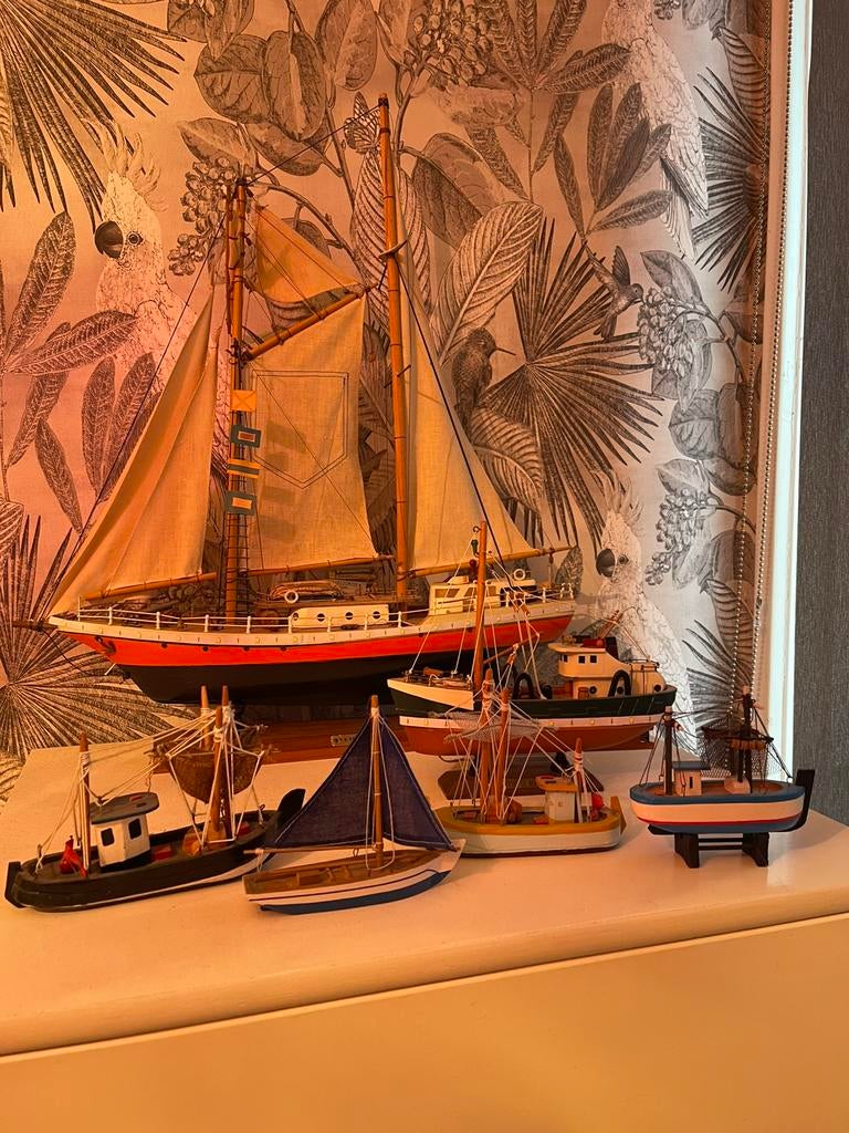 Mooie houten boten, Ophalen of Verzenden, Zo goed als nieuw