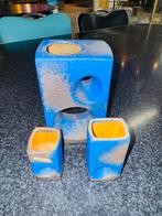 Vintage Vest Keramiek van Woerden vazen set van drie, Ophalen of Verzenden