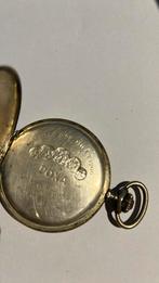 Doxa antiek zilver zakhorloge beide zijden gesloten, Ophalen of Verzenden, Zilver