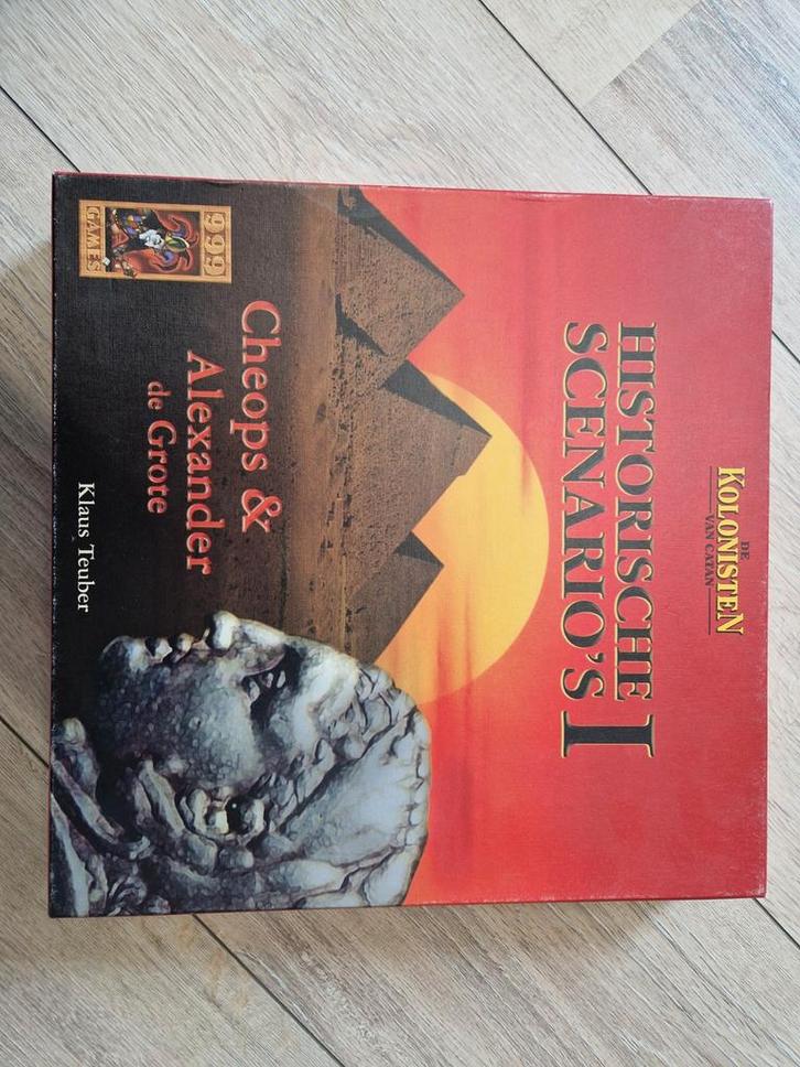 Kolonisten van Catan: Historische Scenario's I, Hobby en Vrije tijd, Gezelschapsspellen | Bordspellen, Gebruikt, Drie of vier spelers