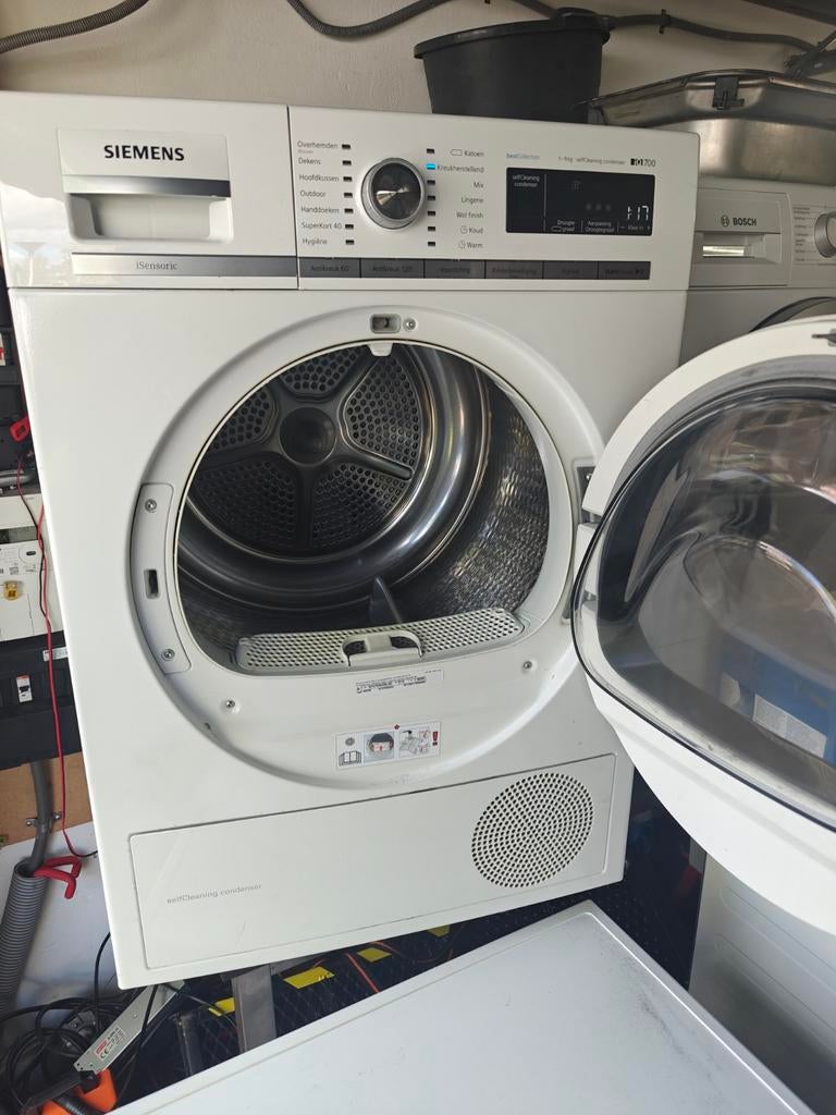Siemens iq700warmtepomp droger, Witgoed en Apparatuur, Wasdrogers, Ophalen, 6 tot 8 kg, Zo goed als nieuw, 85 tot 90 cm