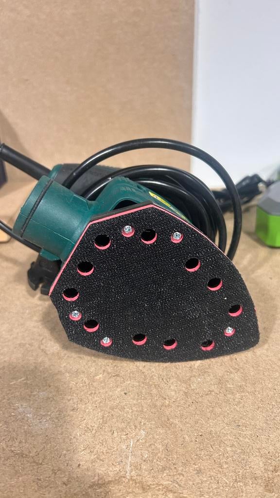 Parkside 3 hoek schuurmachine, Doe-het-zelf en Verbouw, Gereedschap | Schuurmachines, Ophalen of Verzenden, Nieuw, Minder dan 600 watt