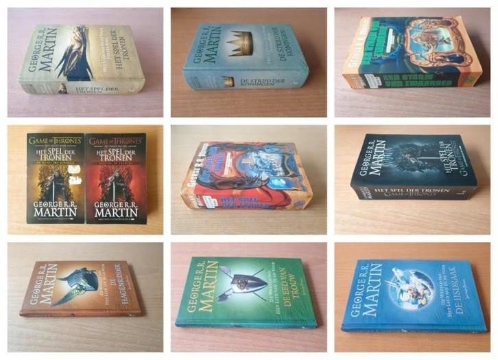 George R. R. Martin - Ned/Eng, per stuk te koop, Boeken, Fantasy, Gelezen, Ophalen of Verzenden
