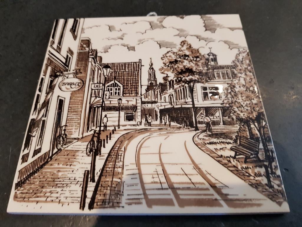 Antiek tegeltje
Plateelbakkerij Schoonhoven Holland
15 x 15, Antiek en Kunst, Ophalen of Verzenden