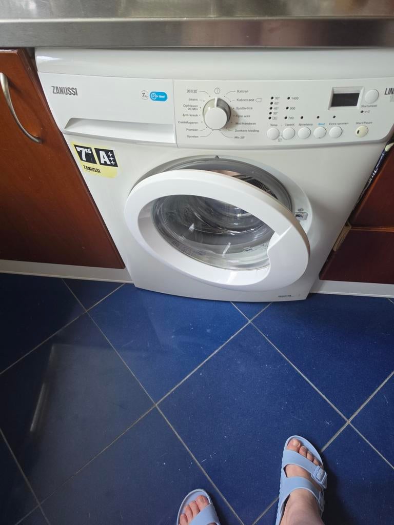Zanussi Wasmachine 7kg - Energiezuinig en Betrouwbaar, Witgoed en Apparatuur, Ophalen, Gebruikt, Voorlader, Energieklasse A of zuiniger