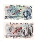 Noord-Ierland, specimens 5 & 10 pounds ND1983, Verzenden, Overige landen