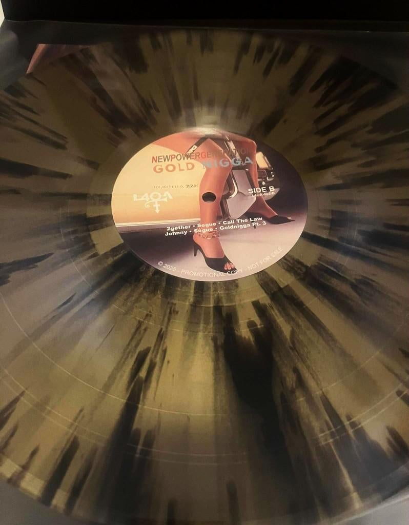 PRINCE - GOLD NIGGA SPLATTER LP (Limited Edition), Verzenden, 1980 - 1989, Nieuw in verpakking, 12 inch
