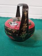 -	chinees bruidsmand bamboe vintage, Ophalen of Verzenden, 'T Olde Gre-j, Info@toldegrej.nl, Endepoelstraat 20f Didam