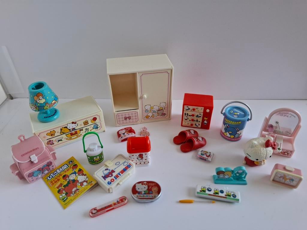 Re-ment Hello Kitty items, Ophalen of Verzenden, Zo goed als nieuw