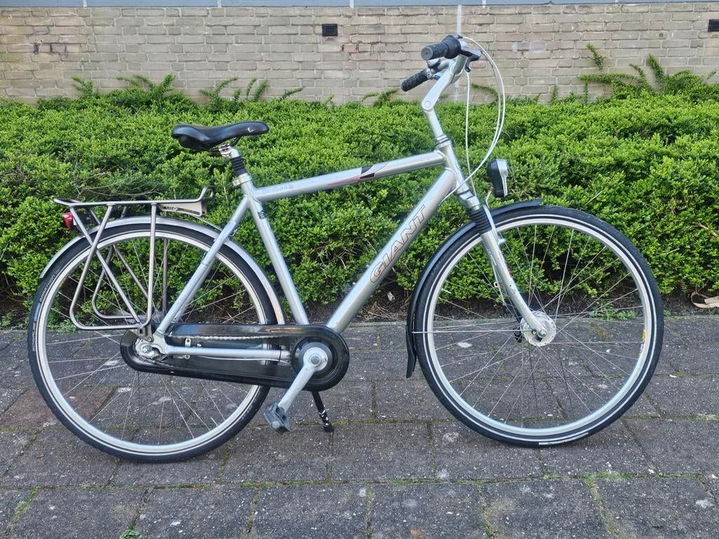 Goede Giant Herenfiets, Fietsen en Brommers, Fietsen | Heren | Herenfietsen, Ophalen, Versnellingen, Giant, Zo goed als nieuw