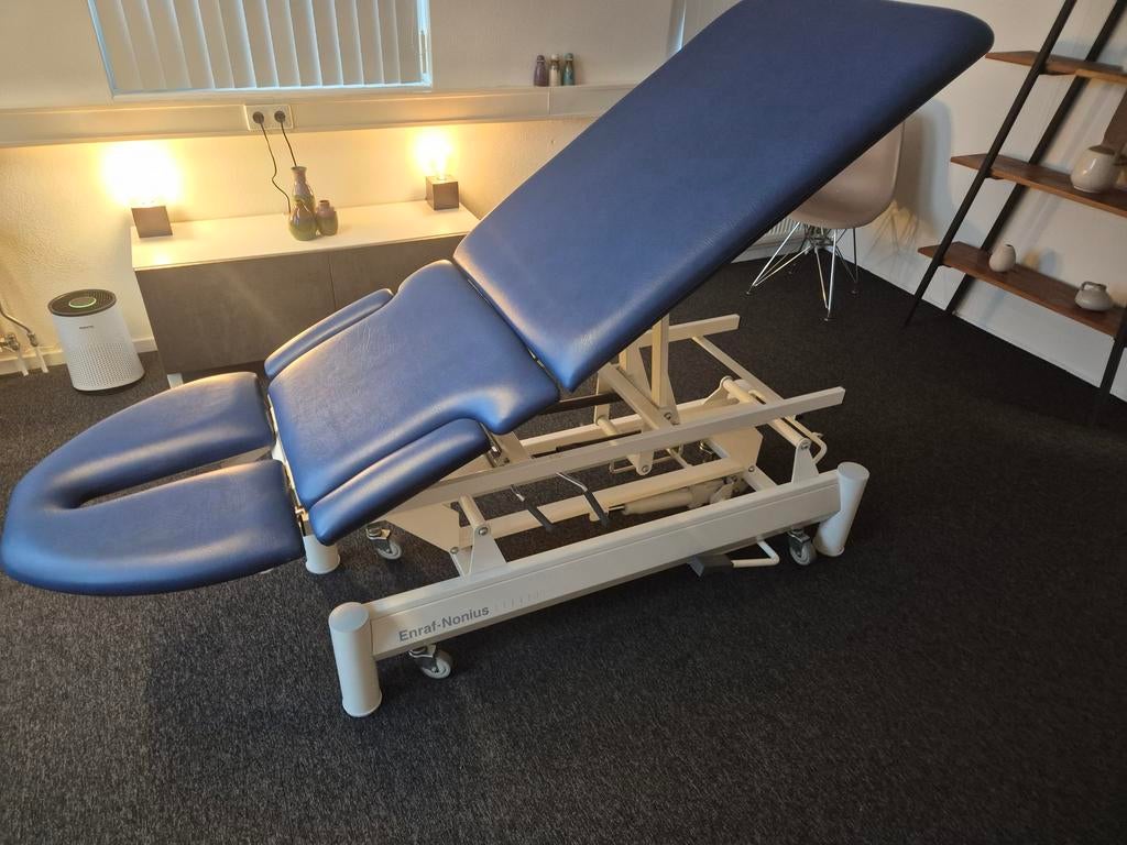 Enraf Nonius Manumed hydraulische massagetafel TOPKWALITEIT, Ophalen, Zo goed als nieuw, Massagetafel