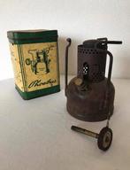 Vintage Phoebus 625 Primus Petroleumbrander + bewaarblik, Ophalen of Verzenden