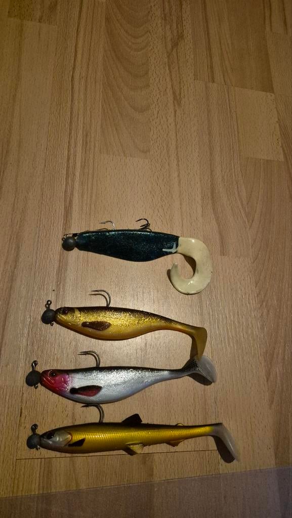 Set van 4 kunstaas, Watersport en Boten, Ophalen, Kunstaas