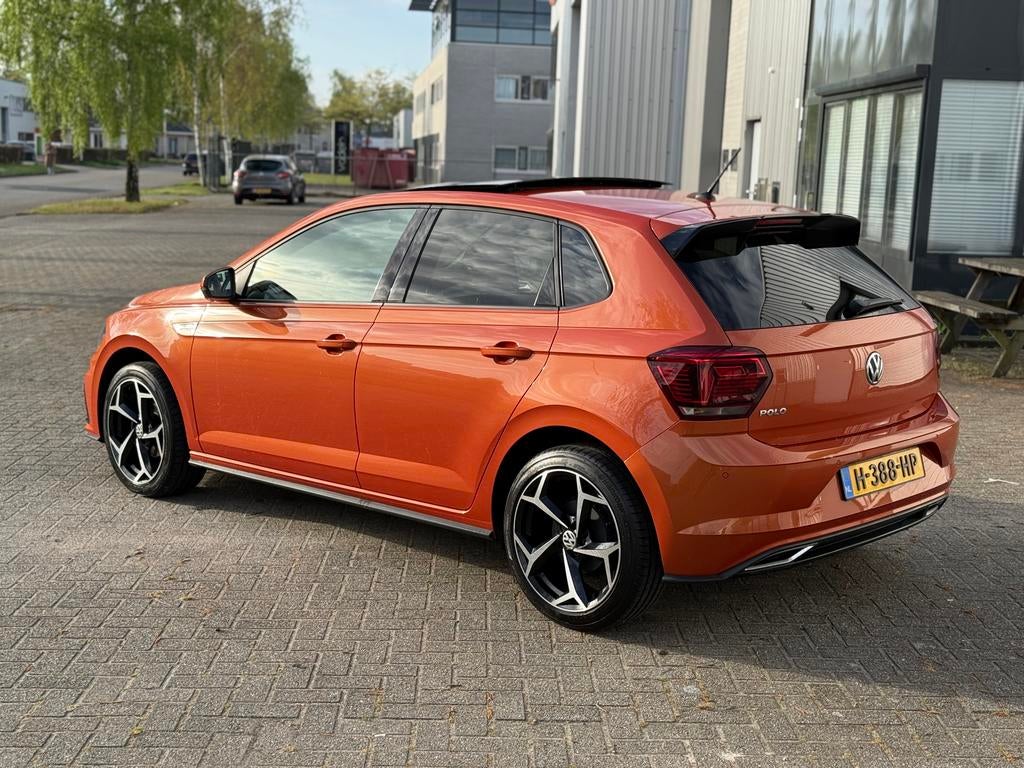 Volkswagen Polo 1.0 TSI R-Line 2018, Voorwielaandrijving, Stof, 40 €/maand, Handgeschakeld