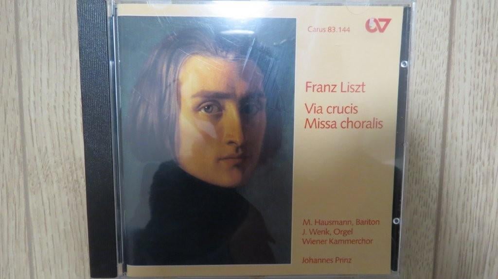 Cd: Franz Liszt, Via Vrucis, Missa choralis, J. Wenk, orgel, Ophalen of Verzenden, Classicisme, Zo goed als nieuw, Kamermuziek