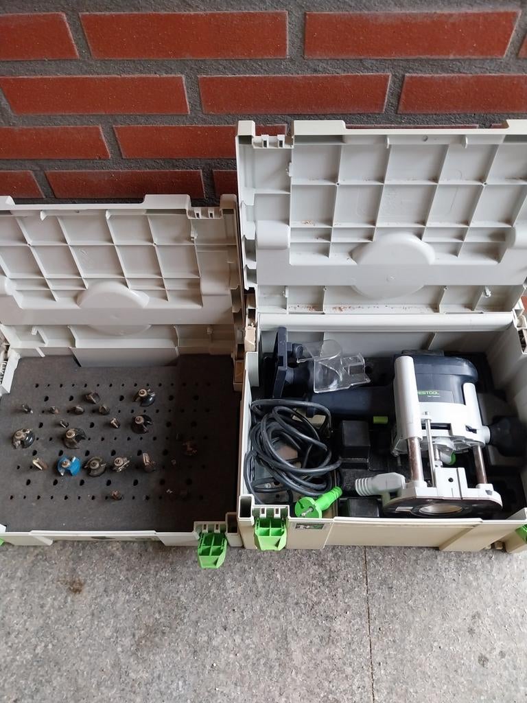 Festool bovenfrees 1000eb, Ophalen, Boormachine