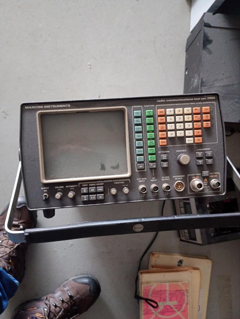 Marconi testset defect, Ophalen, Niet werkend