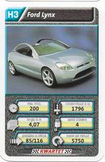 Kw4269 autokaartje H3 ford lynx, Ophalen of Verzenden, Zo goed als nieuw, Auto's